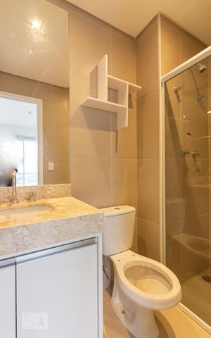 Studio à venda com 32m², 1 quarto e 1 vagaBanheiro