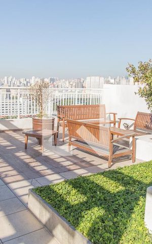Apartamento para alugar com 34m², 1 quarto e 1 vagaCobertura
