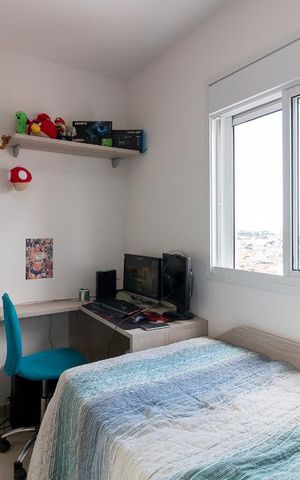 Apartamento para alugar com 66m², 2 quartos e 1 vagaQuarto 1