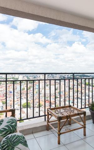 Apartamento para alugar com 66m², 2 quartos e 1 vagaVaranda gourmet