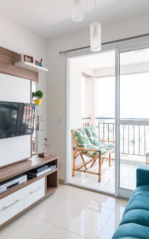 Apartamento para alugar com 66m², 2 quartos e 1 vagaSala
