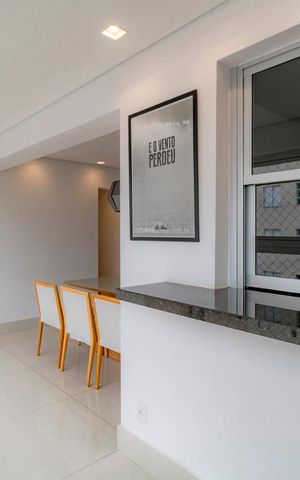 Apartamento à venda com 90m², 3 quartos e 2 vagasSala