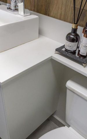 Apartamento à venda com 41m², 1 quarto e 1 vaga Apartamento à venda com 41m², 1 quarto e 1 vagaBanheiro da Suíte