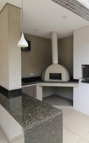 Apartamento à venda com 90m², 2 quartos e 2 vagasÁrea gourmet 
