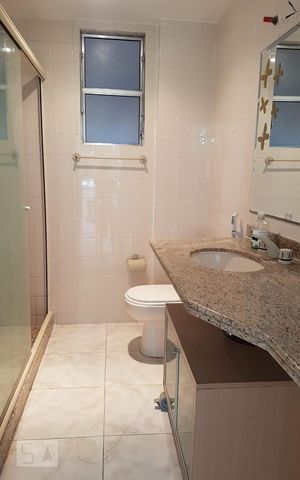 Apartamento à venda com 53m², 1 quarto e 1 vaga Apartamento à venda com 53m², 1 quarto e 1 vagaBanheiro da Suíte