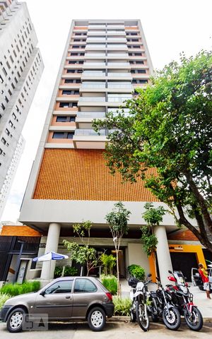 Studio para alugar com 26m², 1 quarto e sem vaga Studio para alugar com 26m², 1 quarto e sem vagaFachada