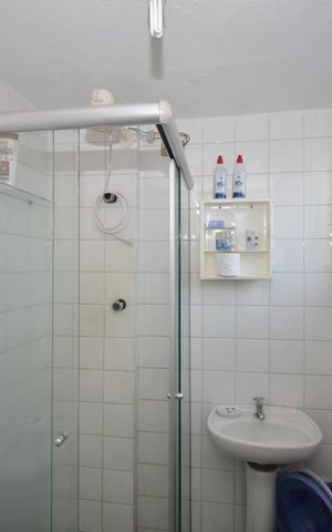 Apartamento à venda com 66m², 2 quartos e 1 vagaBanheiro de Serviço