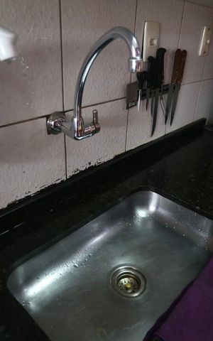 Apartamento à venda com 70m², 2 quartos e 1 vagaCozinha - Torneira