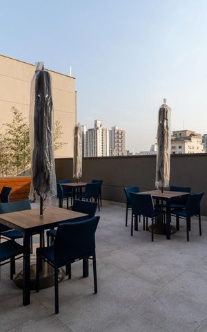 Studio para alugar com 25m², 1 quarto e sem vaga Studio para alugar com 25m², 1 quarto e sem vagaChurrasqueira