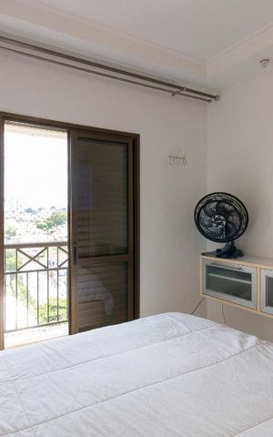 Apartamento para alugar com 134m², 4 quartos e 4 vagasQuarto 2 suíte