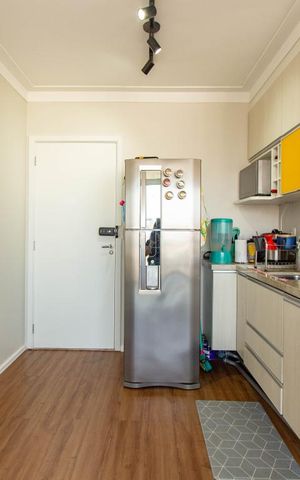 Studio para alugar com 35m², 1 quarto e 1 vaga Studio para alugar com 35m², 1 quarto e 1 vagaCozinha