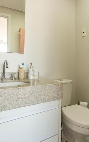 Studio para alugar com 35m², 1 quarto e 1 vaga Studio para alugar com 35m², 1 quarto e 1 vagaBanheiro