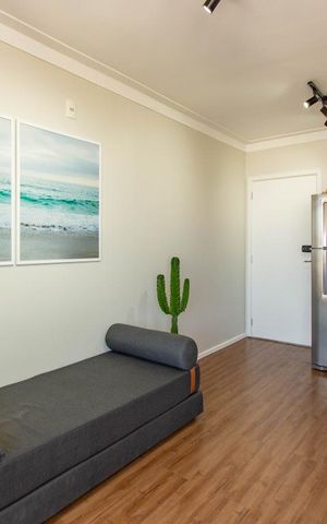 Studio para alugar com 35m², 1 quarto e 1 vaga Studio para alugar com 35m², 1 quarto e 1 vagaCozinha
