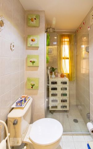 Apartamento à venda com 100m², 3 quartos e 2 vagasBanheiro
