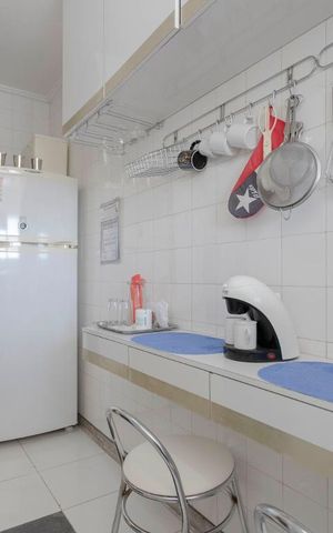 Apartamento à venda com 55m², 1 quarto e 1 vagaCozinha