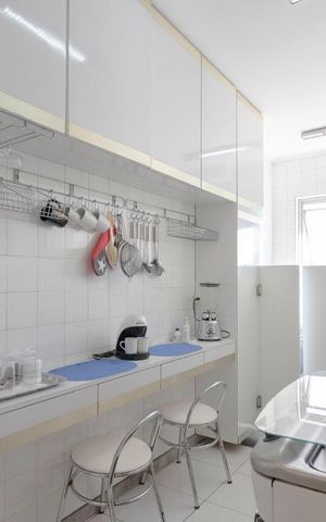 Apartamento à venda com 55m², 1 quarto e 1 vagaCozinha
