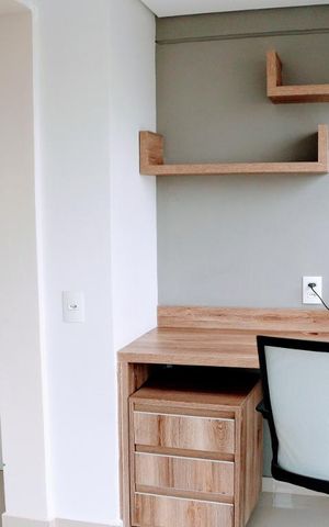 Apartamento à venda com 41m², 1 quarto e 1 vagaStudio