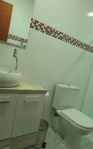 Casa à venda com 136m², 2 quartos e 2 vagasBanheiro da Suíte