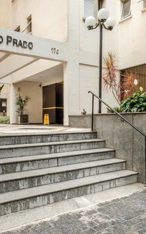 Apartamento para alugar com 28m², 1 quarto e 1 vagaFachada