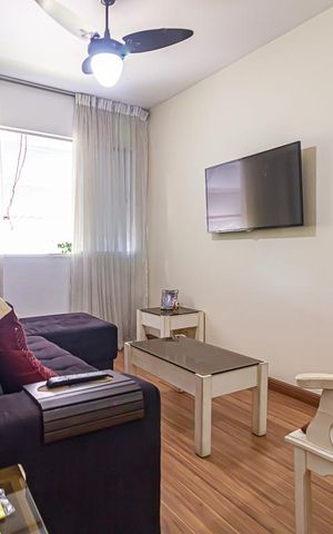 Apartamento à venda com 59m², 2 quartos e 1 vaga Apartamento à venda com 59m², 2 quartos e 1 vagaSala