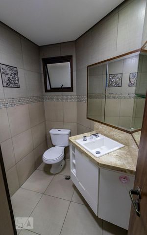Apartamento para alugar com 82m², 2 quartos e 1 vagaBanheiro social
