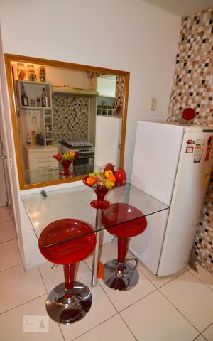 Studio para alugar com 32m², 1 quarto e sem vaga Studio para alugar com 32m², 1 quarto e sem vagaCozinha