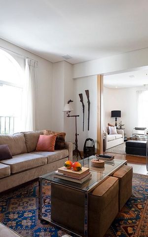 Apartamento para alugar com 341m², 3 quartos e 2 vagas Apartamento para alugar com 341m², 3 quartos e 2 vagasSala de TV