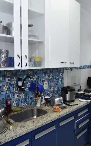 Apartamento à venda com 57m², 2 quartos e 1 vagaCozinha