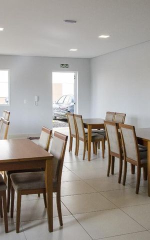 Apartamento à venda com 47m², 2 quartos e 1 vagaÁrea comum - Salão de festas