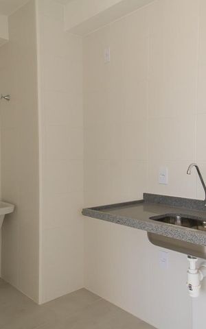 Apartamento à venda com 34m², 2 quartos e 1 vagaLavanderia  - Cozinha
