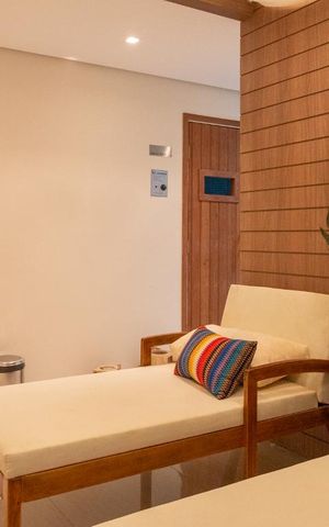 Studio para alugar com 35m², 1 quarto e 1 vaga Studio para alugar com 35m², 1 quarto e 1 vagaÁrea comum - Spa e Sauna