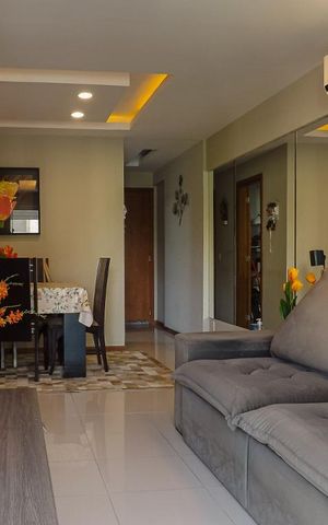 Apartamento à venda com 110m², 4 quartos e 2 vagas Apartamento à venda com 110m², 4 quartos e 2 vagasSala