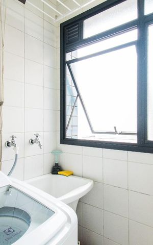 Apartamento para alugar com 40m², 1 quarto e 2 vagasÁrea de Serviço