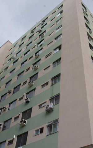 Apartamento à venda com 65m², 2 quartos e 1 vagaFachada do bloco