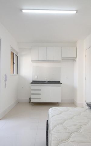 Studio à venda com 27m², 1 quarto e sem vagaStudio
