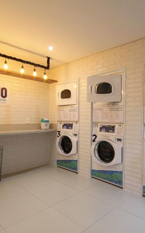 Studio à venda com 27m², 1 quarto e sem vagaLavanderia