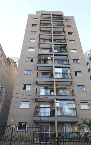 Studio à venda com 27m², 1 quarto e sem vagaFachada