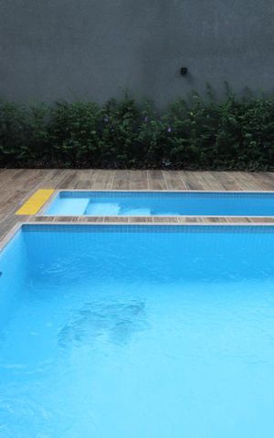 Studio à venda com 27m², 1 quarto e sem vagaPiscina