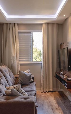 Apartamento à venda com 64m², 2 quartos e 1 vaga Apartamento à venda com 64m², 2 quartos e 1 vagaSala