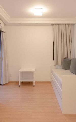 Apartamento para alugar com 51m², 1 quarto e 1 vagaSala