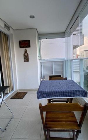 Apartamento para alugar com 60m², 1 quarto e 2 vagas Apartamento para alugar com 60m², 1 quarto e 2 vagasSacada