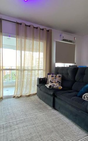 Apartamento para alugar com 60m², 1 quarto e 2 vagas Apartamento para alugar com 60m², 1 quarto e 2 vagasSala