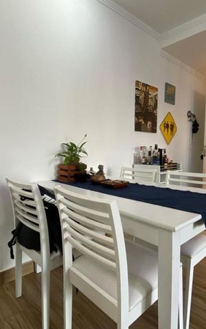 Apartamento para alugar com 60m², 1 quarto e 2 vagas Apartamento para alugar com 60m², 1 quarto e 2 vagasSala de Jantar