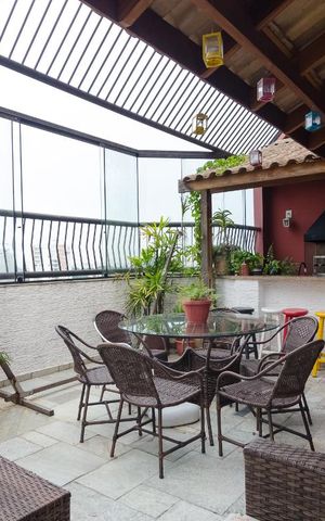 Apartamento à venda com 174m², 3 quartos e 3 vagasVaranda Gourmet