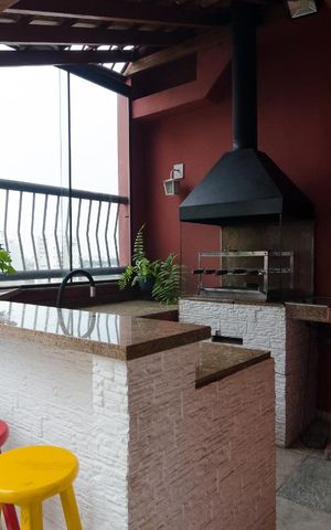 Apartamento à venda com 174m², 3 quartos e 3 vagasVaranda Gourmet
