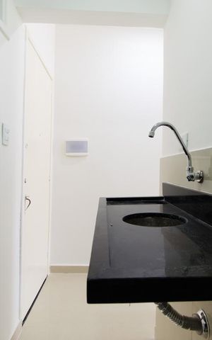 Studio para alugar com 40m², 1 quarto e sem vaga Studio para alugar com 40m², 1 quarto e sem vagaCozinha