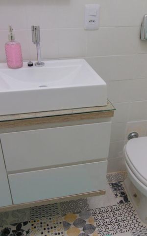 Studio para alugar com 35m², 1 quarto e sem vaga Studio para alugar com 35m², 1 quarto e sem vagaBanheiro