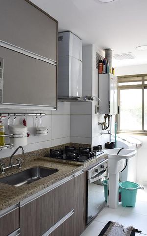 Apartamento à venda com 66m², 2 quartos e 1 vagaCozinha