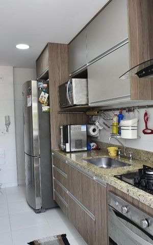 Apartamento à venda com 66m², 2 quartos e 1 vagaCozinha