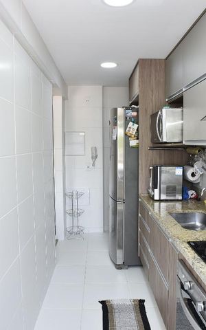 Apartamento à venda com 66m², 2 quartos e 1 vagaCozinha
